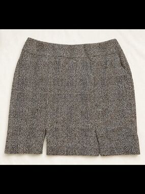 Jones New York Gray Plaid Pencil Skirt 22W